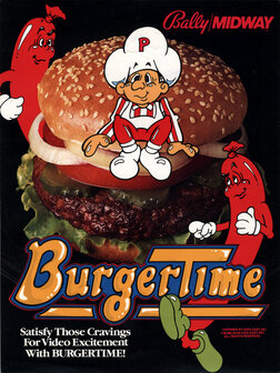 BurgerTime 1-speler upright