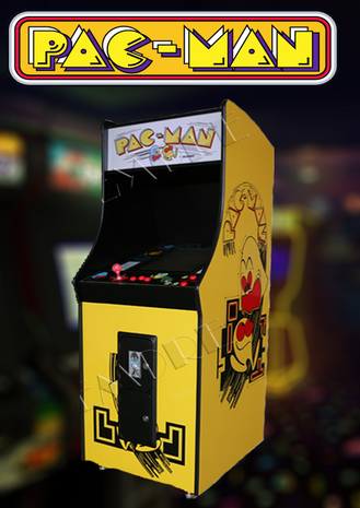 Pac-Man 1-speler upright